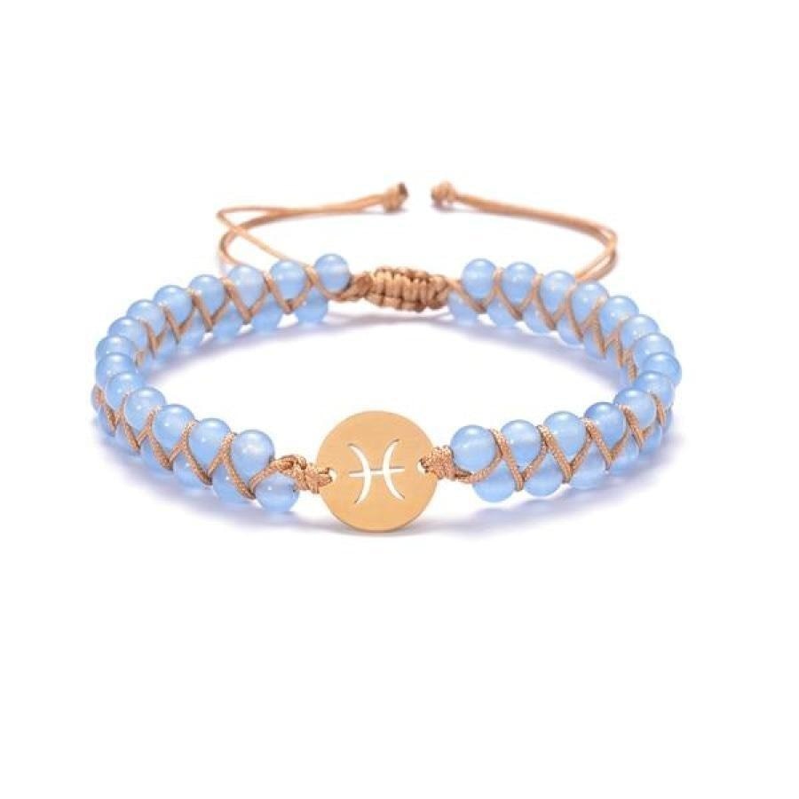 Bransoletki ze znakami zodiaku i kamieniami urodzeniowymi