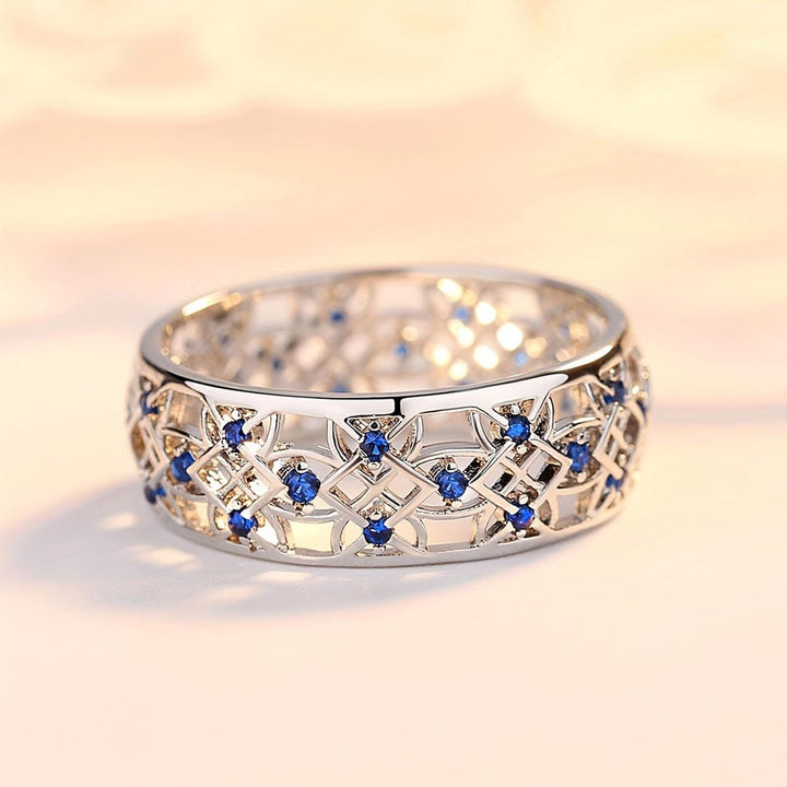 Filigranowy pierścionek Sapphire Dream
