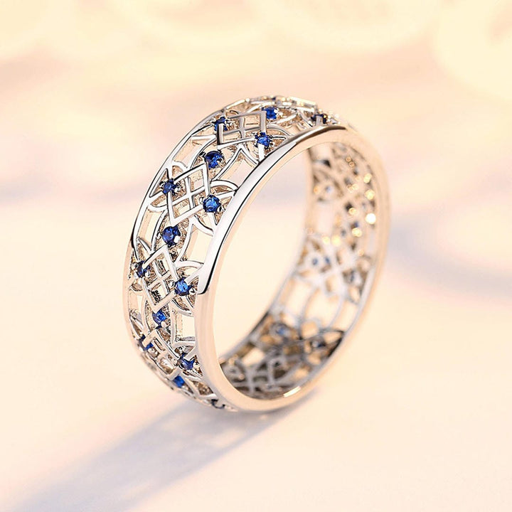 Filigranowy pierścionek Sapphire Dream