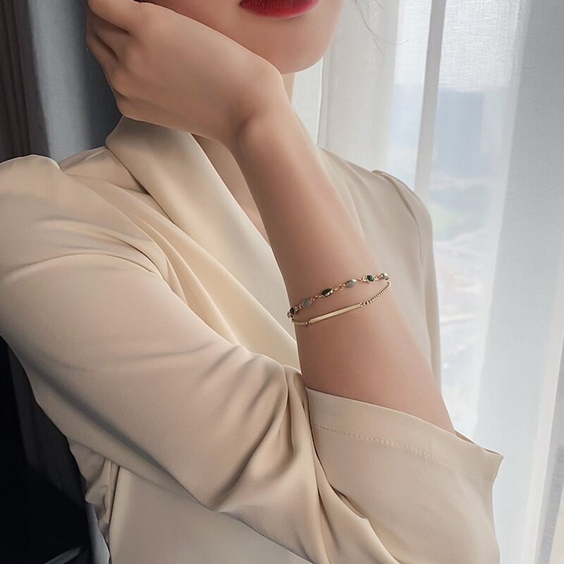 Podwójna bransoletka Charme