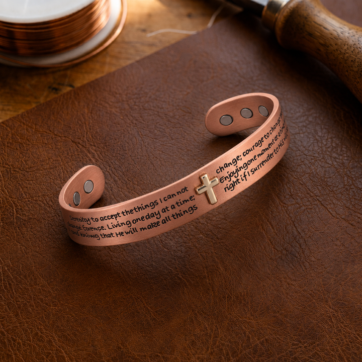 Bransoleta miedziowa Patricia's Creed - Ponadczasowa, elegancka biżuteria
