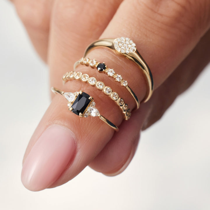 Pierścionek Bubble | Złoto