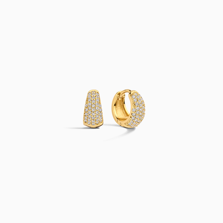 Kolczyki koła Jules Mini | Złoto 16k