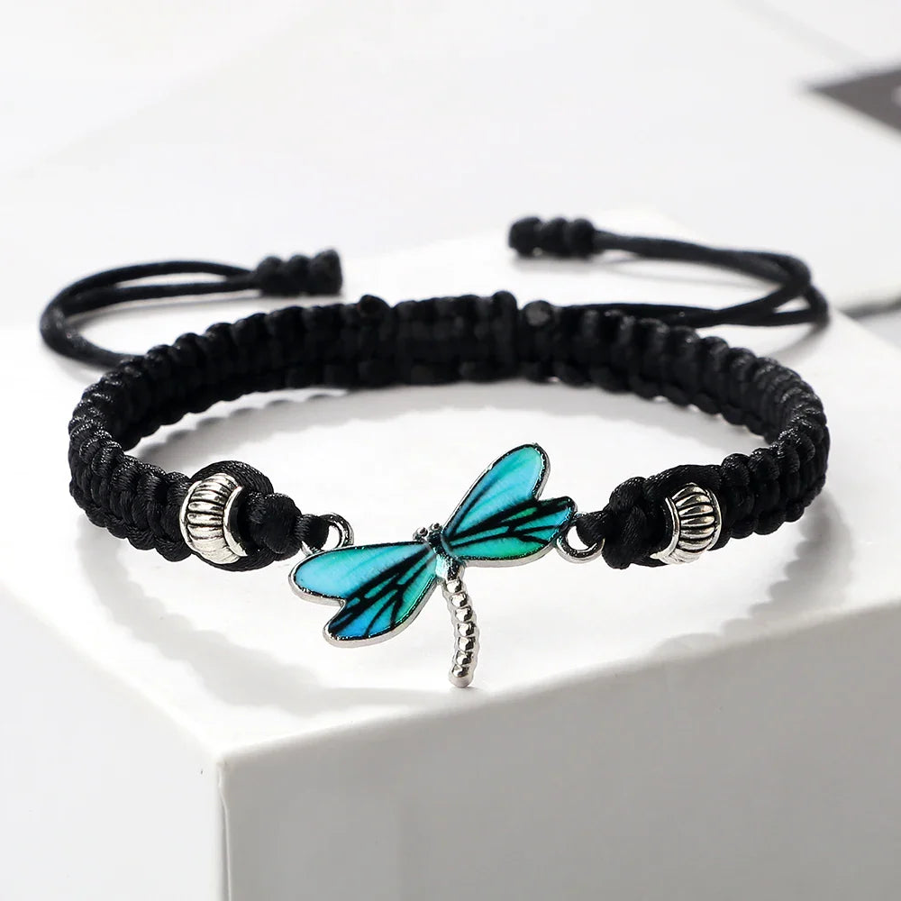 Ręcznie pleciona bransoletka Dragonfly Dreams