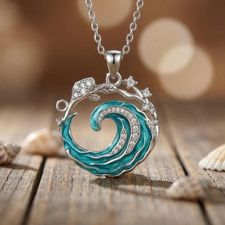 Elegancki naszyjnik Przysięga Oceanu