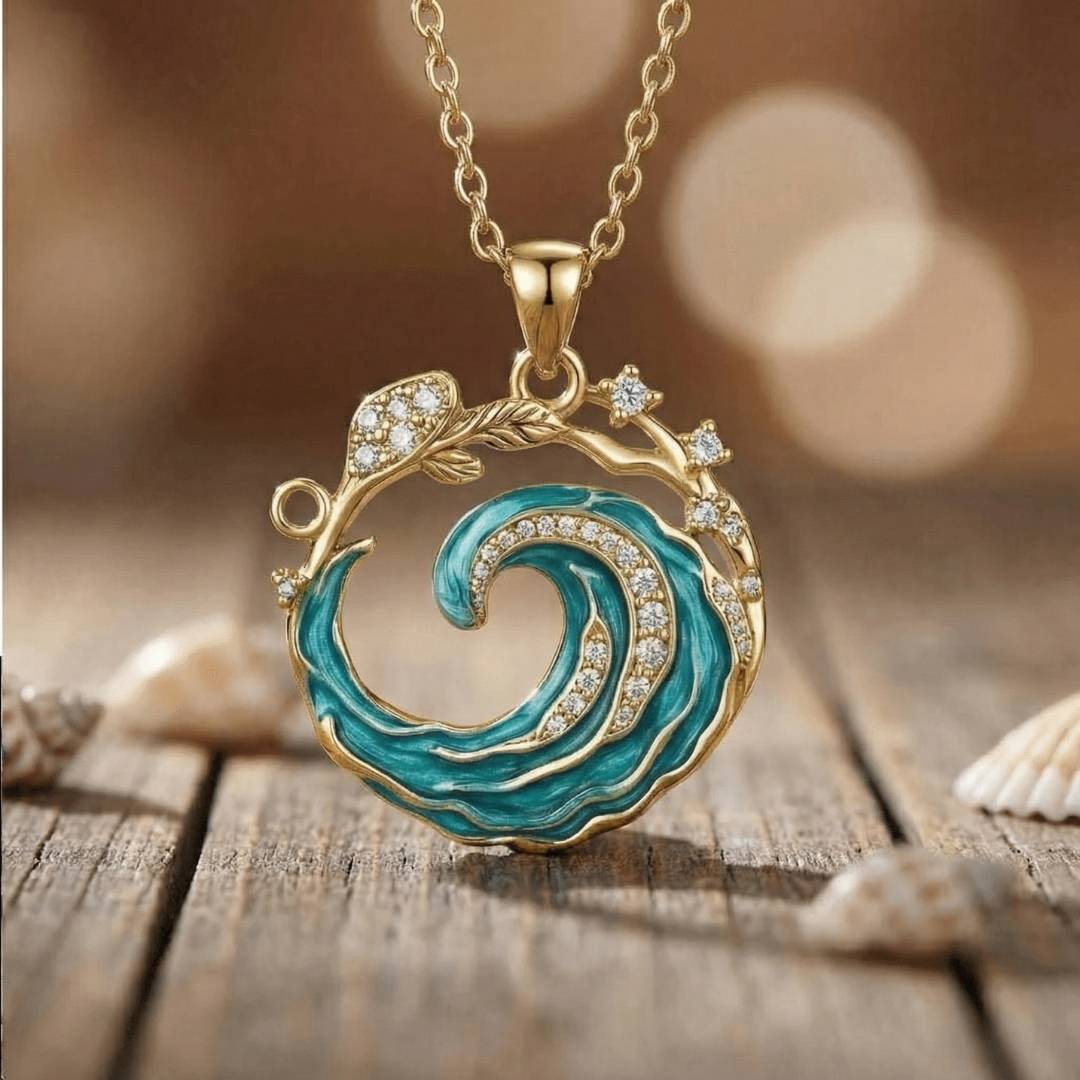 Elegancki naszyjnik Przysięga Oceanu