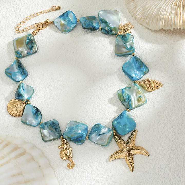 Niebieski naszyjnik Ocean Dreams