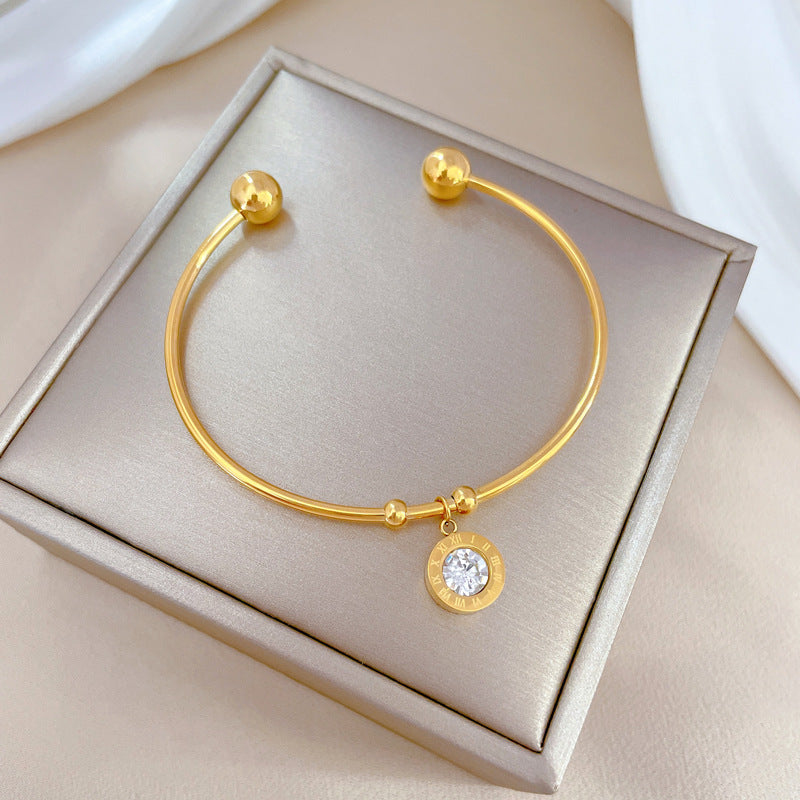 Bransoletka Chromia Crystal Złota – Olśniewający blask na codzienny glamour