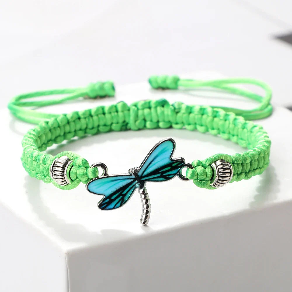 Ręcznie pleciona bransoletka Dragonfly Dreams