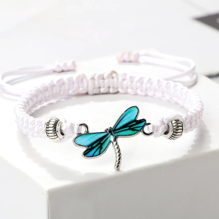 Ręcznie pleciona bransoletka Dragonfly Dreams