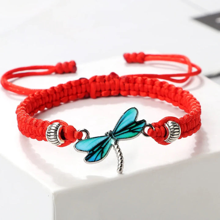Ręcznie pleciona bransoletka Dragonfly Dreams