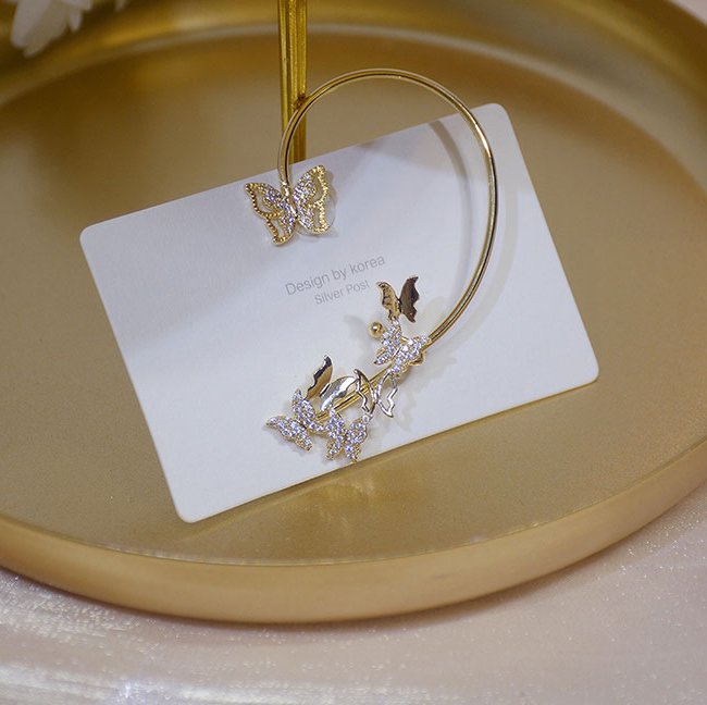 Eleganckie kolczyki z cyrkonią – Przystań Motyli